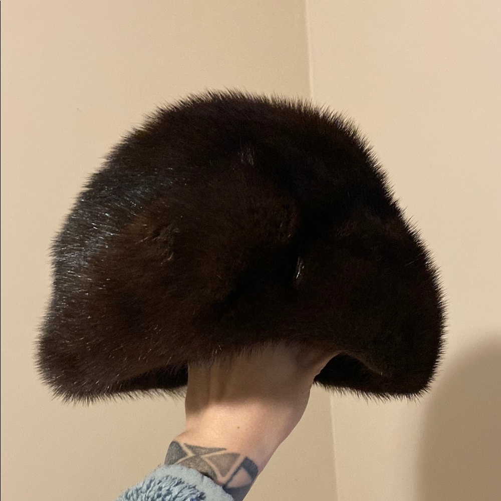 Luxurious Dark Brown Fur Hat